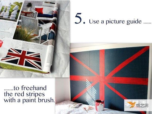 Tutorial on how to make your own British-style personalized headboard with storage