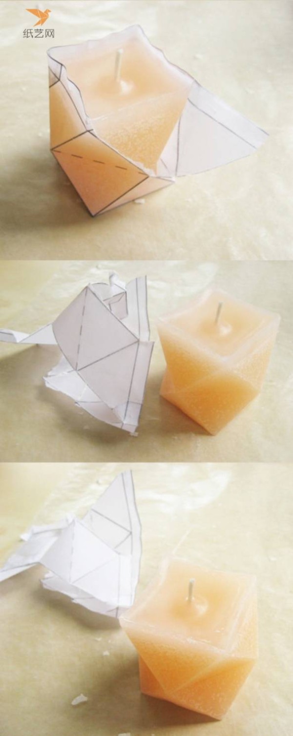 Paper art tutorial DIY tutorial for making beautiful candles made from paper art