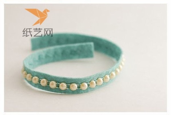 Nonwoven Tutorial Aesthetic and Romantic Nonwoven Pearl Decorated Bracelet Making Tutorial