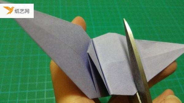 A very simple origami tutorial of a monkey climbing a tree