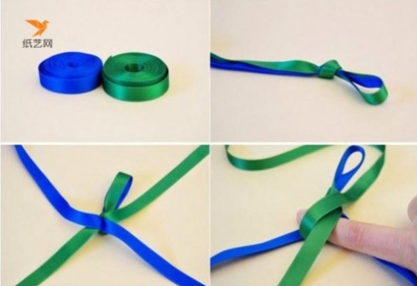 Tutorial on how to make a beautiful ribbon braided necklace