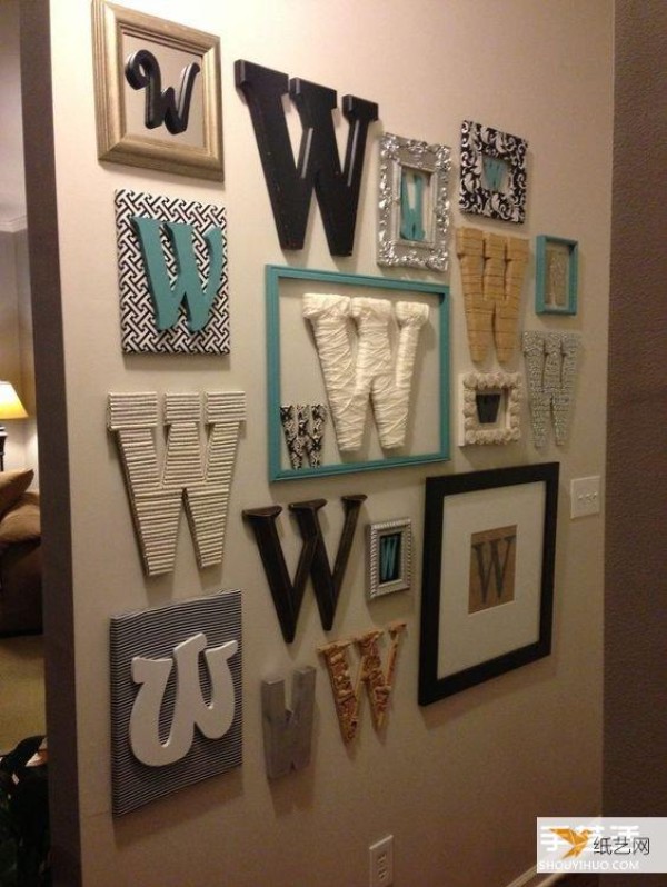 European and American girls like to make personalized decorations that enhance the texture of the room.