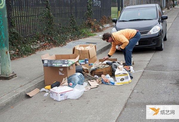 Major transformation of domestic waste to create a high-end personalized villa in the eyes of homeless people