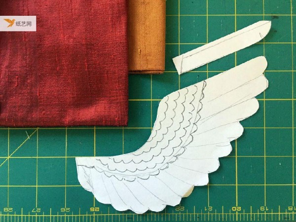 Super beautiful! Fabric Phoenix Mask (with tutorial and template)