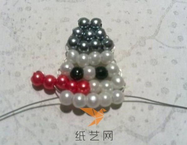 Christmas Handmade Beaded Snowman Christmas Gift Making Tutorial