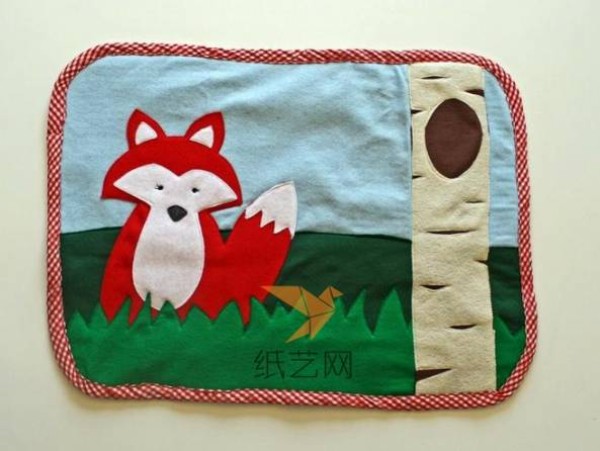 Super cute little fox in the forest mat making tutorial