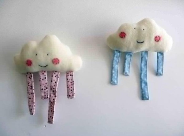 Cute handmade cloud decoration DIY tutorial