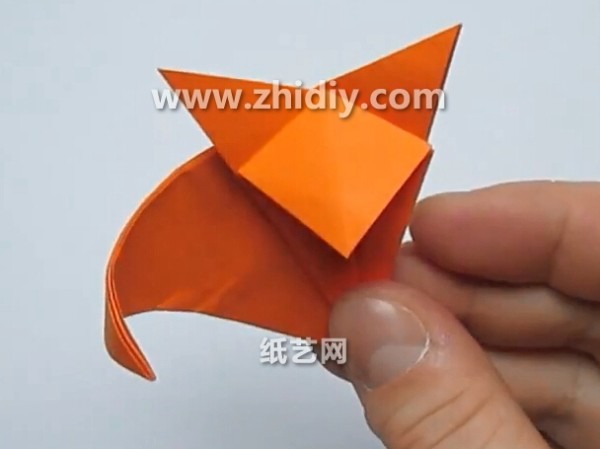 Simple origami fox origami video tutorial