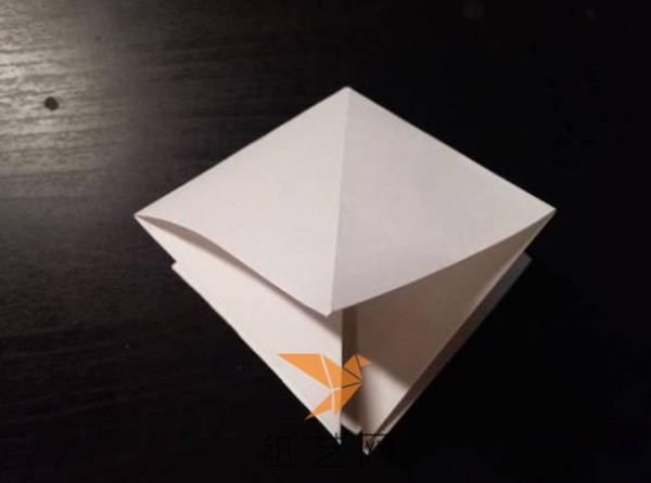 Very beautiful four-pointed star origami box making tutorial