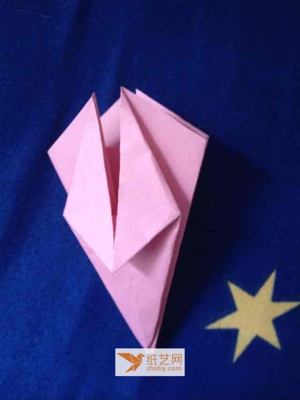 Origami Sakura Illustrated Tutorial