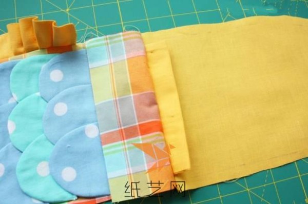 Small Fresh Carp Crossbody Bag Handmade Fabric Childrens Day Gift Making Tutorial