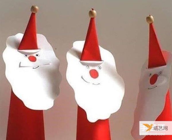 Kindergarten Paper Cutting Tutorial—How to Make Santa Claus by Hand