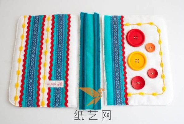 Small and fresh large pen bag fabric making tutorial, the best choice for Teacher’s Day gift