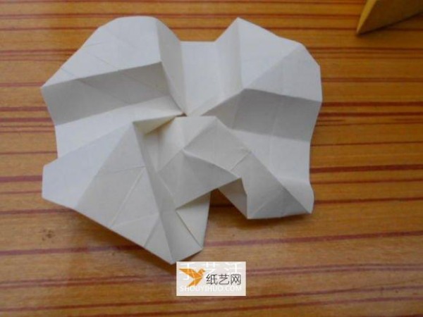 Explanation of the specific folding method of Fukuyama Paper Rose