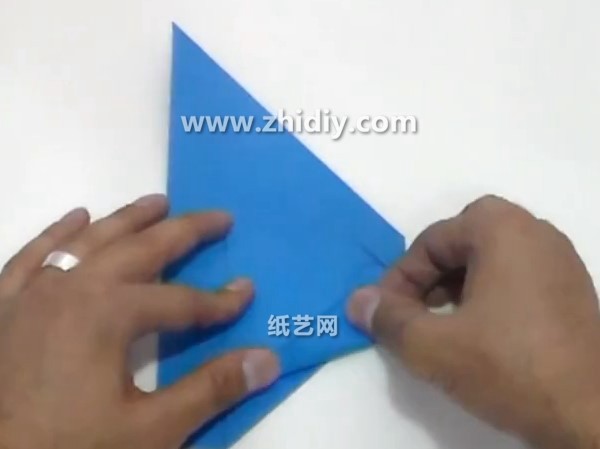 How to make origami flying crane