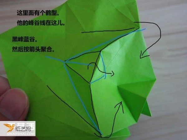 More complex step-by-step illustrations and real-life tutorials on folding an elephant using origami