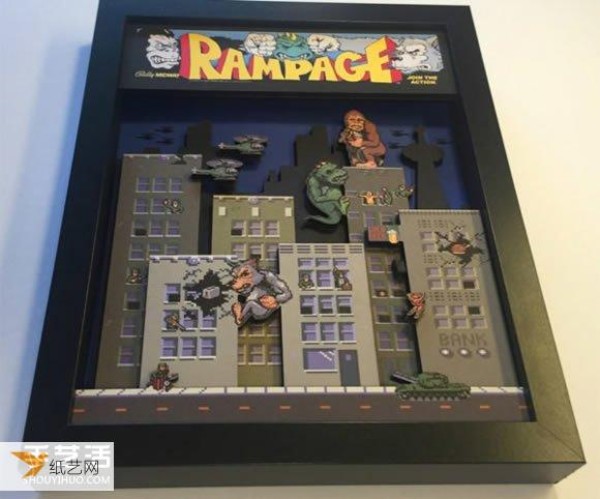 A handcrafted 3D arcade game that brings back childhood memories