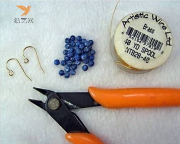 Beading Tutorial Qiushi Blueberry Beaded Earrings Making Tutorial