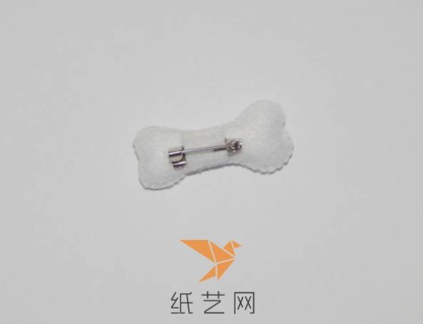 Cute puppy bone brooch making tutorial