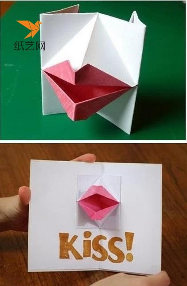 Tutorial on making three-dimensional greeting cards and Valentine’s Day gifts