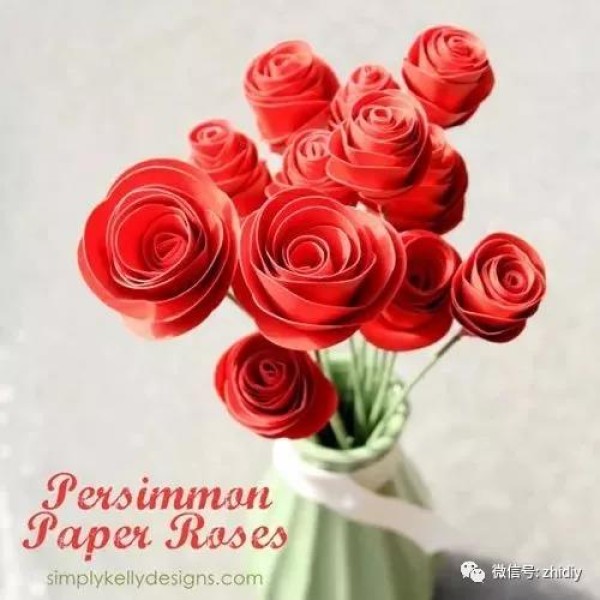 Simple paper art bouquet tutorial, super easy to make! 4 tutorials, 10 templates!