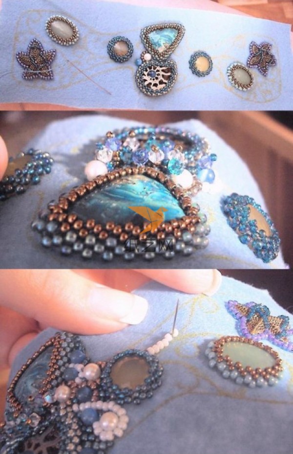 Bead Embroidery Bracelet Making Tutorial Beading Tutorial