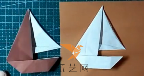 Origami Sailboat Video Tutorial