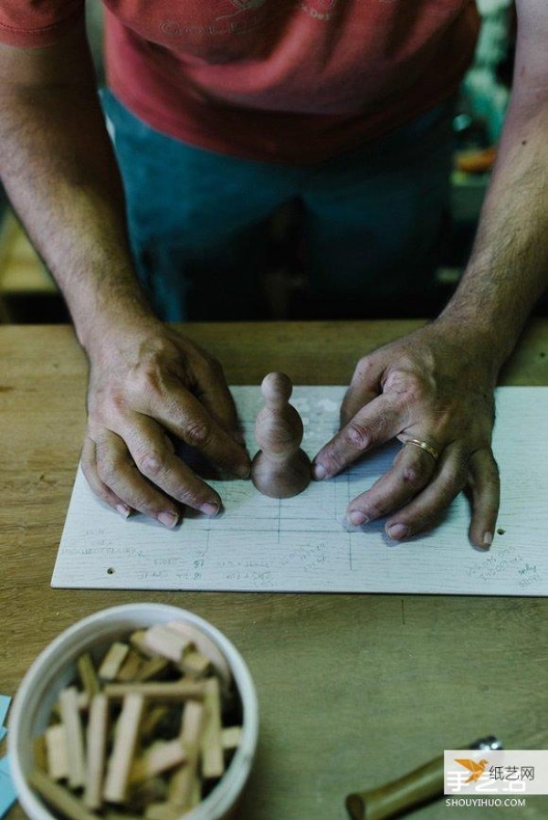 Healing series of wooden toys designed by Isidro Ferrer