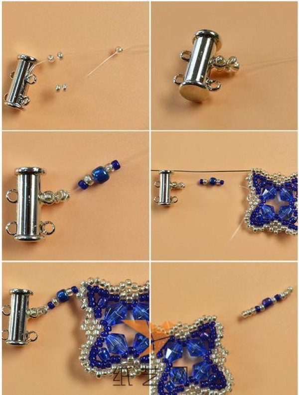 Exquisite beaded bracelet making tutorial