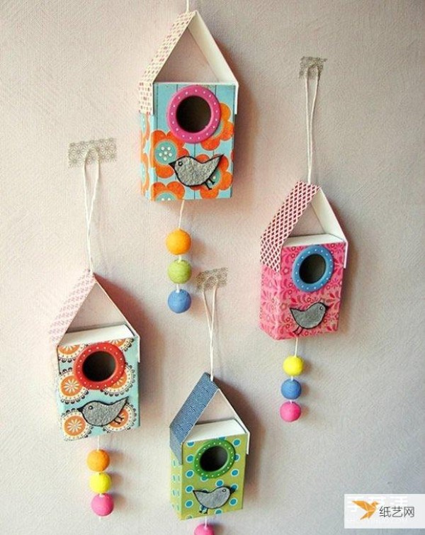 Very simple tutorial on how to make childrens birds nest decorations