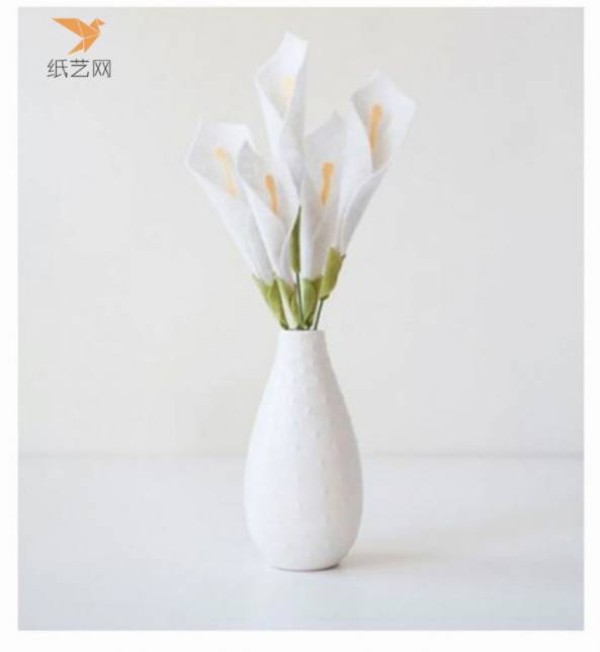 Non-woven calla lily making tutorial Non-woven cloth tutorial