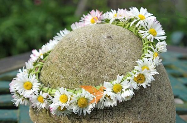 Exquisite garland weaving method, essential skills for spring outing