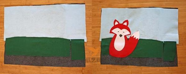 Super cute little fox in the forest mat making tutorial