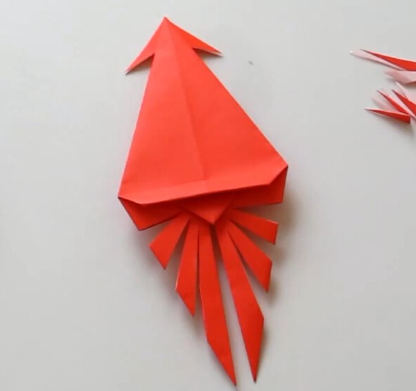 Origami Squid Handmade Origami Video Tutorial