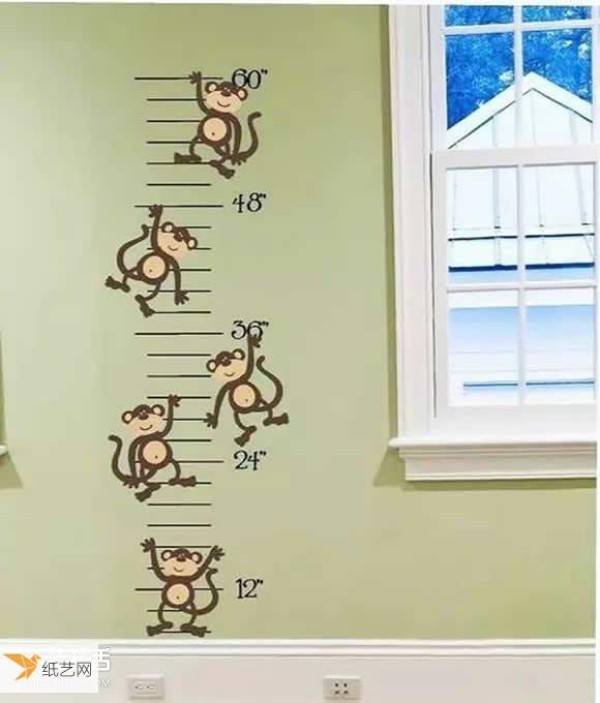 Toddlers handmade cute and creative wall decorations