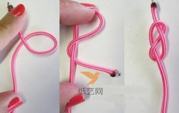 Simple and beautiful Chinese knot braided ring tutorial