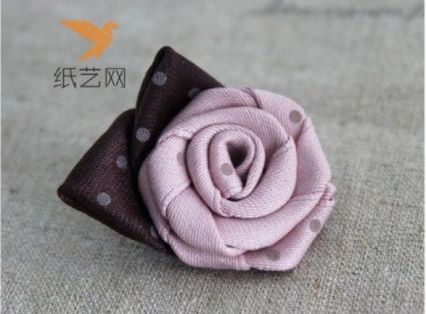 Fabric Tutorial Pretty Fabric Rose Decorative Hair Band DIY Making Tutorial