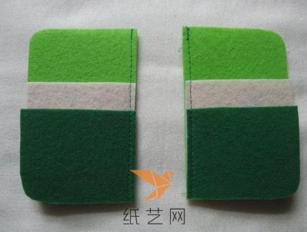 Simple non-woven wallet making tutorial