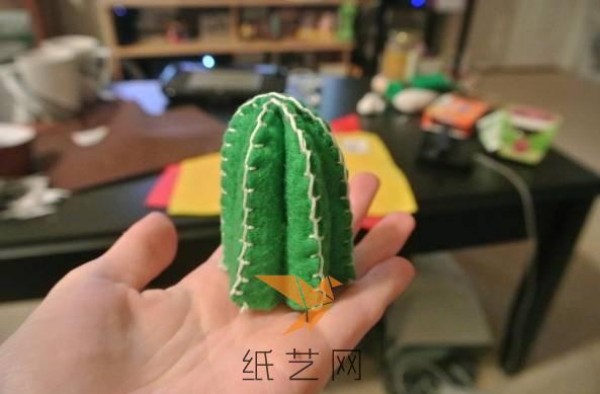 Invincible Cute Cactus Needle Insertion DIY Making Tutorial