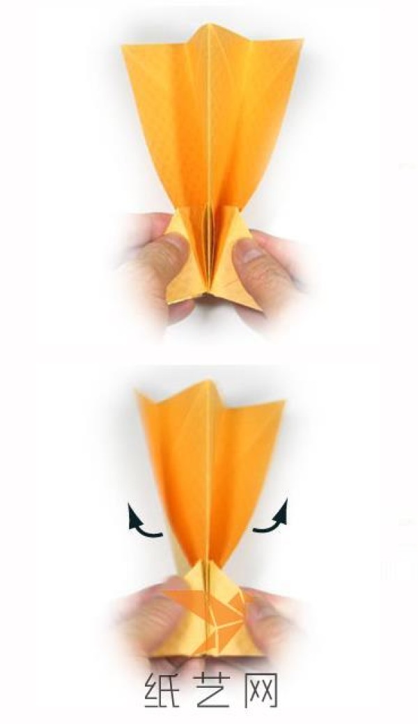 Cute origami fish making tutorial