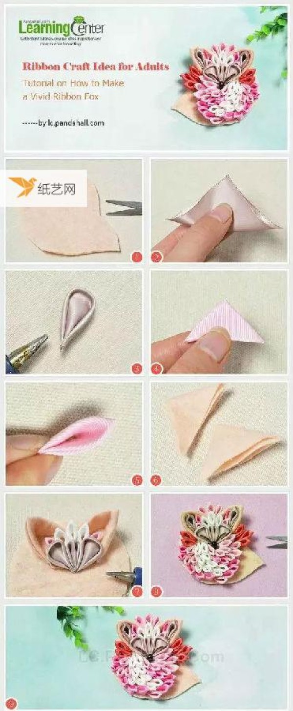 Japanese style fabric hairpin tutorial is here