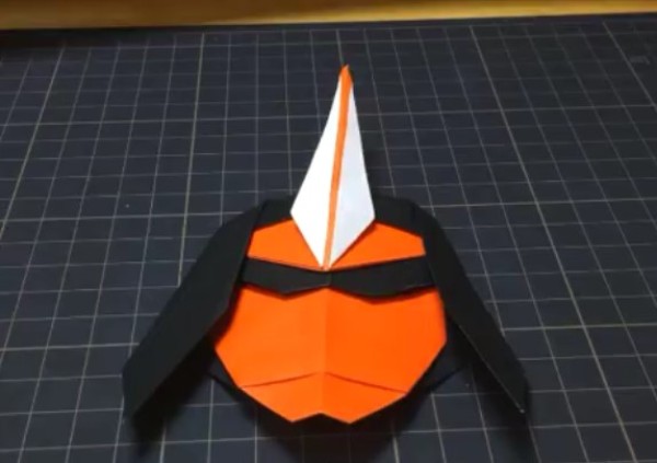 Halloween Mask – Origami Making Tutorial for Ghost Rider Origami Mask