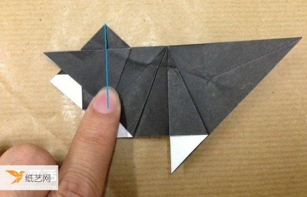 Share with you detailed step-by-step illustrations of small animal origami