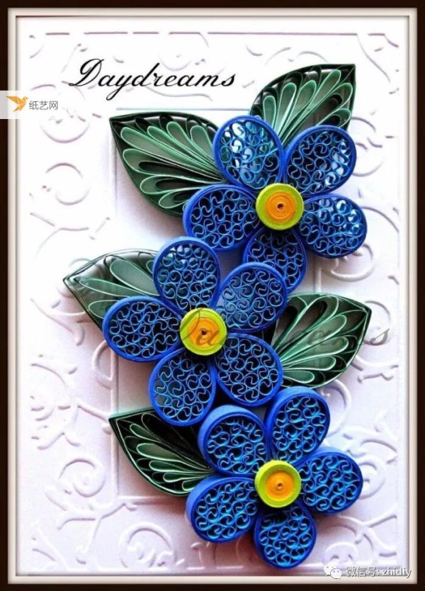 The greeting cards made of quilled paper are particularly touching! Full of sincerity!