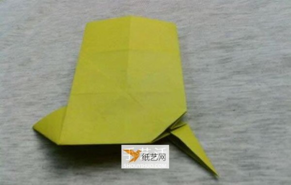 Detailed explanation of the steps of three-dimensional frog origami