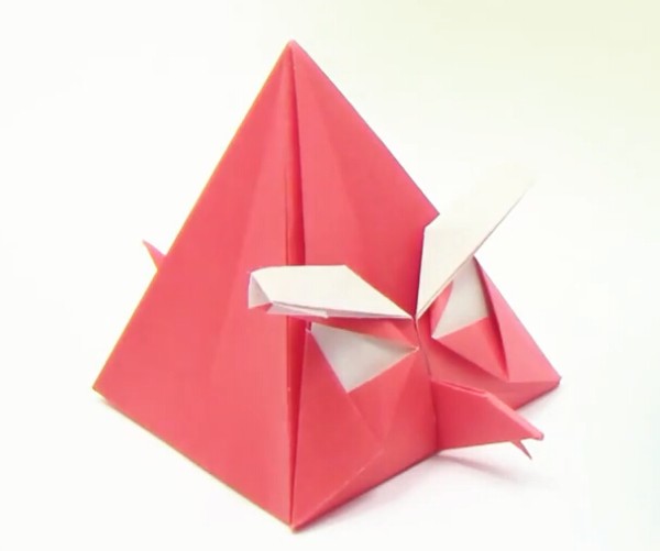 Origami Complete Red Angry Birds Origami Video Tutorial