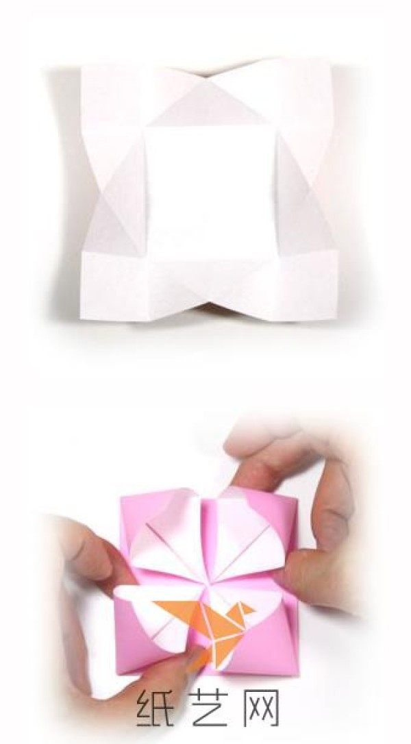 A complete collection of cute origami animals - Tutorial on how to make a running pig