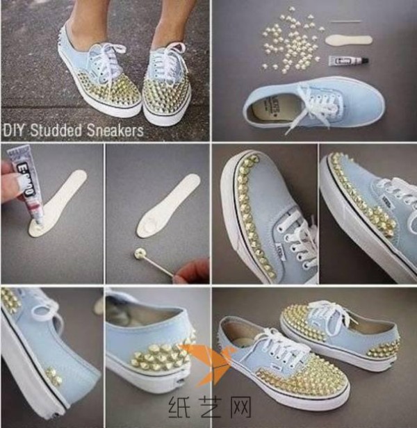 Renovate old shoes with zero foundation, and instantly turn them into high-end limited editions! (Special edition for casual shoes)