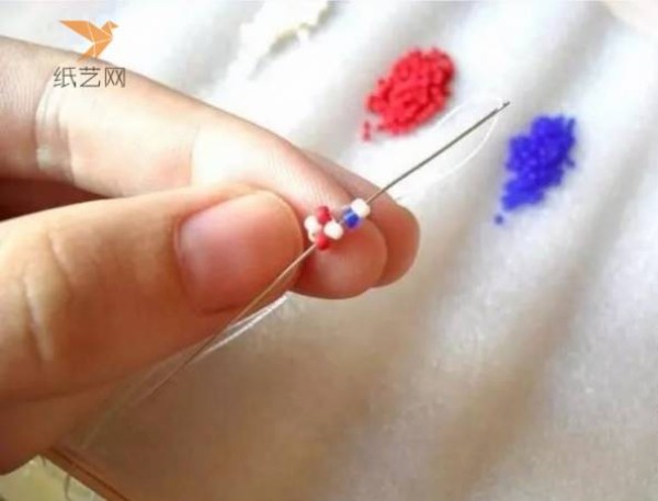 European and American style beaded earrings making tutorial beading tutorial