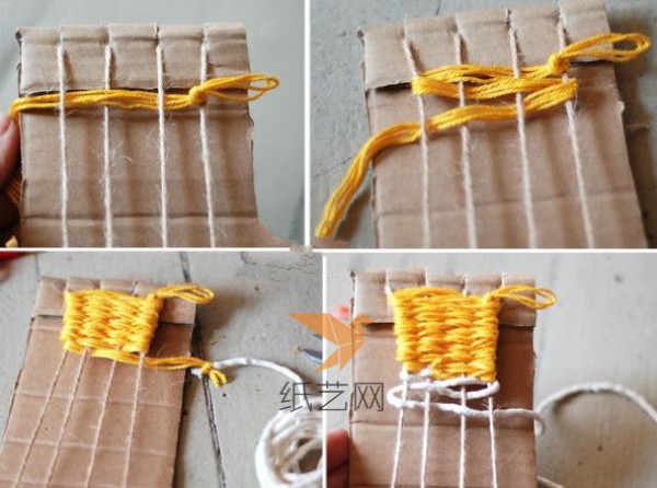 Tutorial on how to make a beautiful mobile phone chain knitted with wool